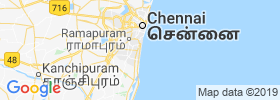 Neelankarai map